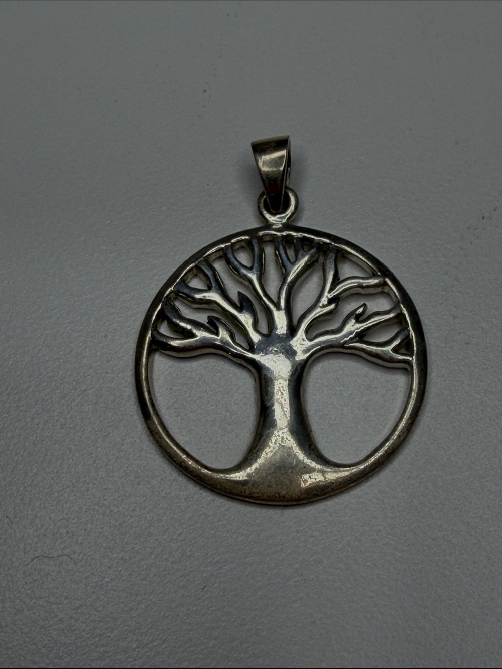 Tree of Life Silver Pendant Necklace Charm